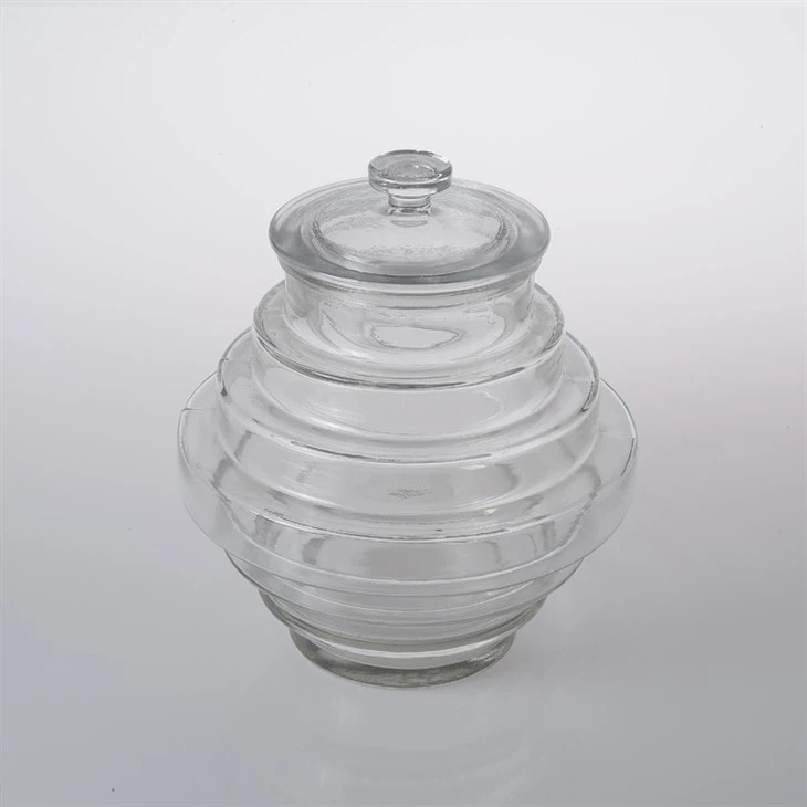 Glass Beverage Dispenser With Lid