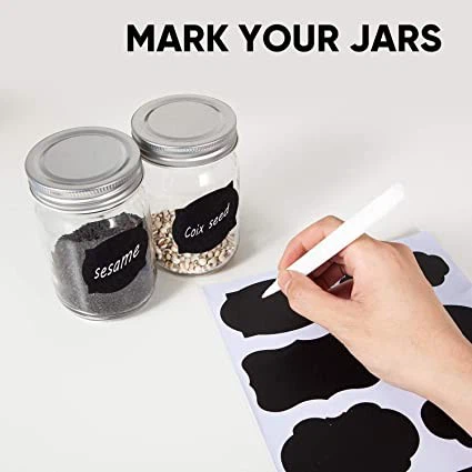 Mason Jars,Glass Jars With Lids 12 Oz,Canning Jars,Wide Mouth Spice Jars With Silver Lids