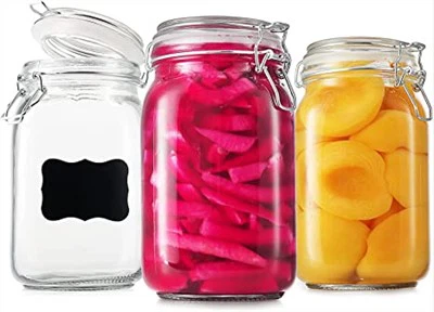 48 unssin masonpurkit, leveä suu